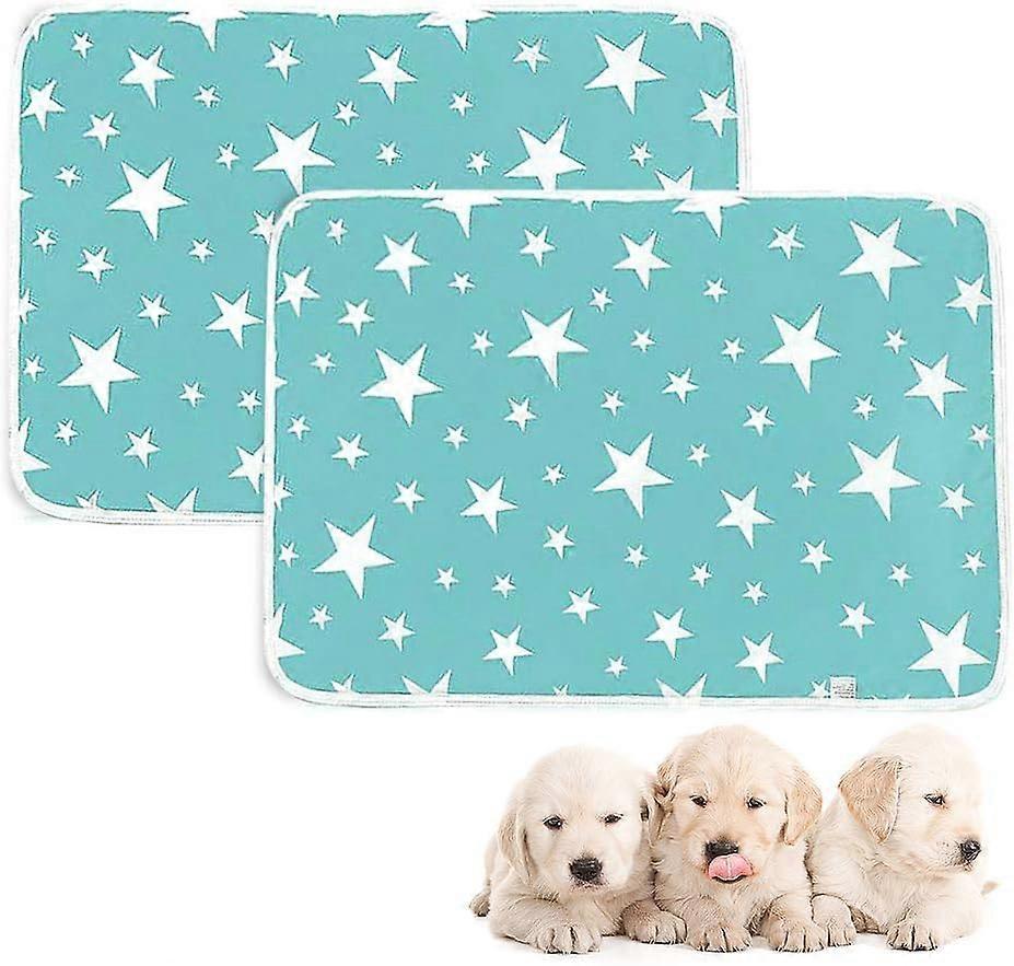 Changing Pad for Baby, Quick Urine Absorption Soft and Absorbent Mat, 2 Sets Portable Toddler Diaper Changing Pad Perfect for Strollers and Play