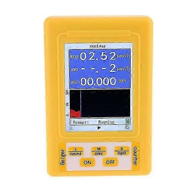 2023 Geiger Counter Ανιχνευτής πυρηνικής ακτινοβολίας Προσωπικό δοσίμετρο Βήτα ανιχνευτής γάμμα ακτίνων Χ LCD Ραδιενεργός ελεγκτής Μαρμάρινο εργαλείο