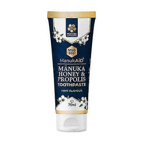Manuka Honig Mgo 550+ Und Propolis Zahnpasta 75 Ml Creme (Minze)