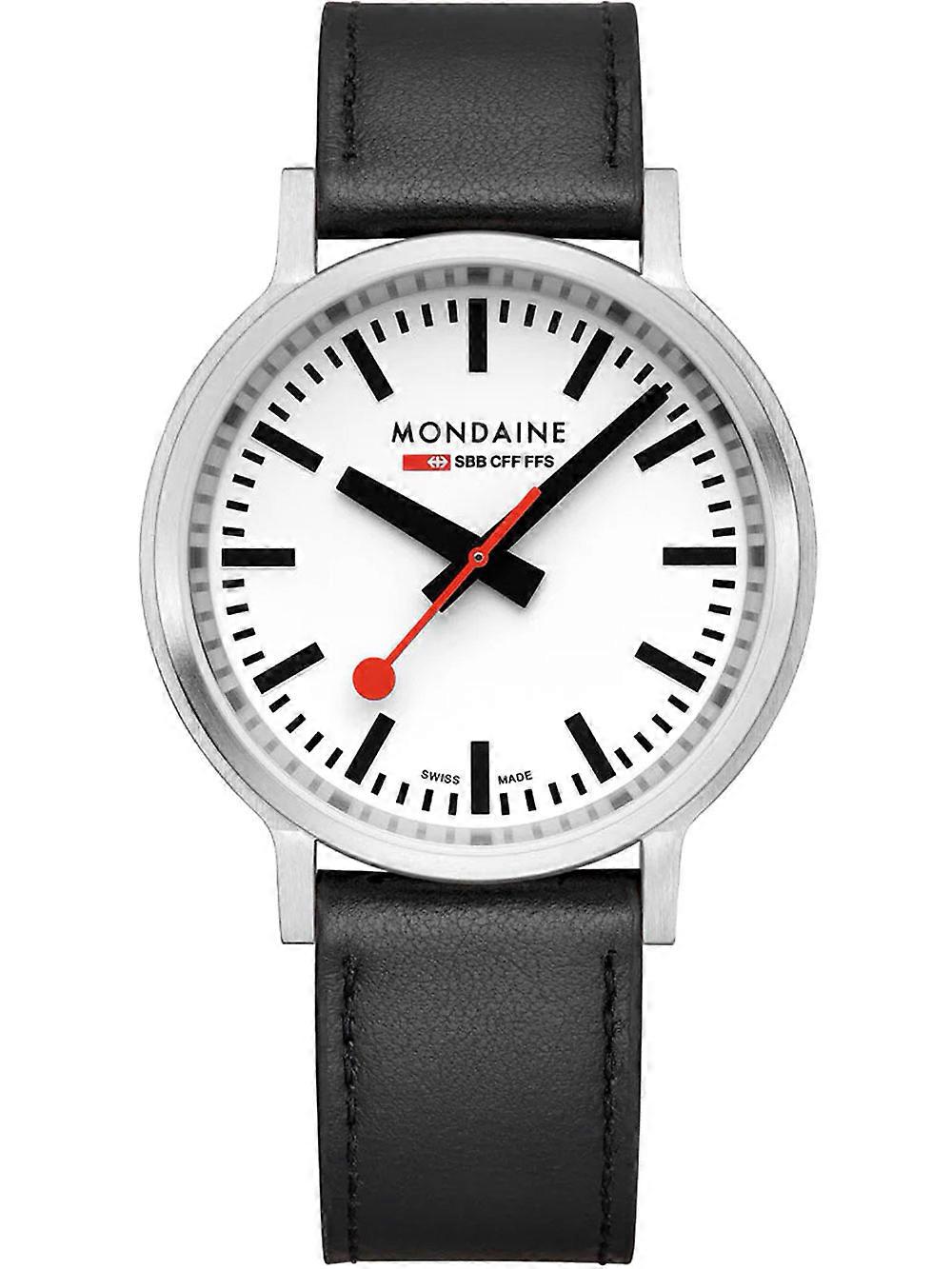 Mondaine MST.4101B.LBV.2SE Men's Watch Stop2go 41mm 3ATM