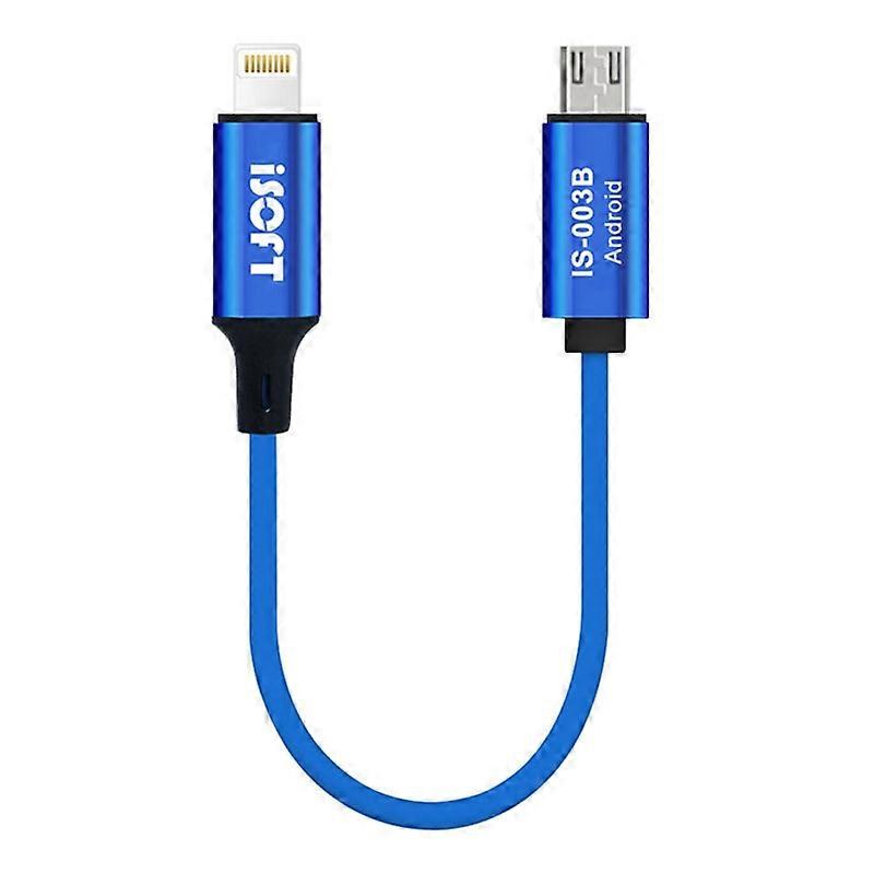 ISOFT IS-003B Câble de copie de données Lightning vers Micro-USB