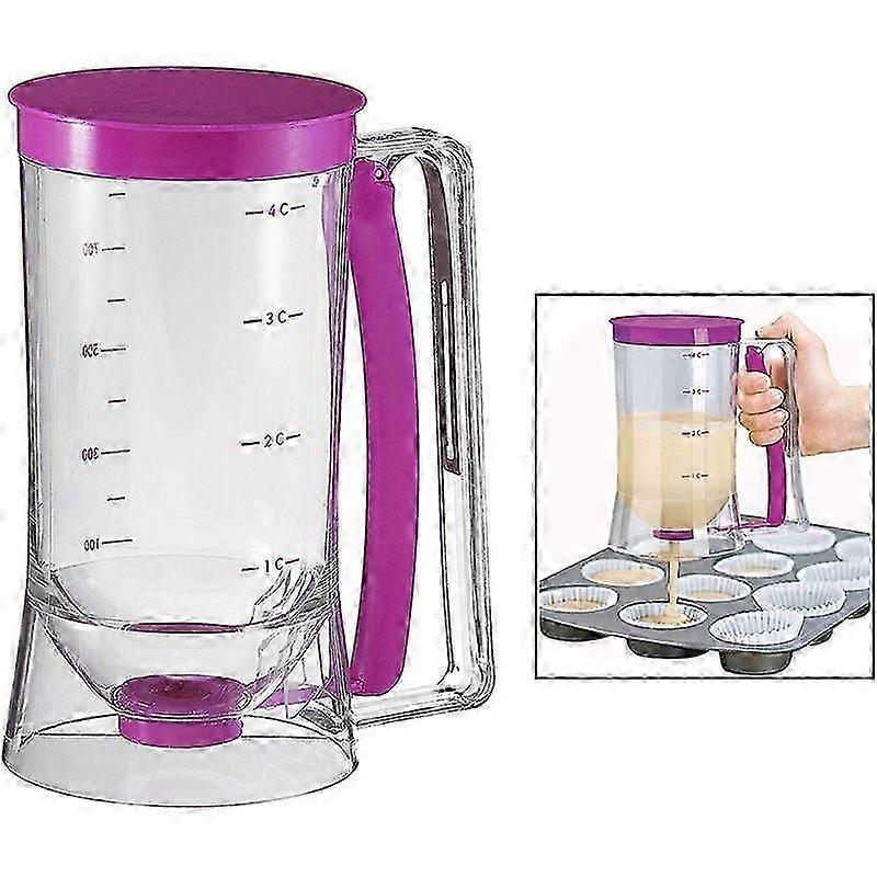 Cake Batter Dispenser For Baking 4 Cup Capacity 900 Ml