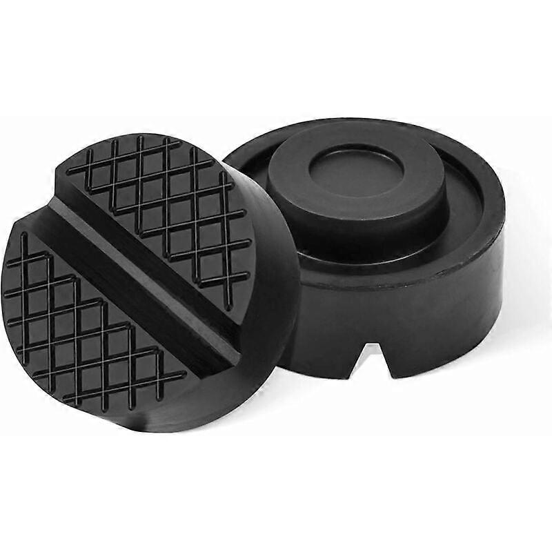 Resistant To Damage Universal Jack Pad Adapter For Frame Rail Protection, Extra Grip For Non-Slip Car Maintenance Repairment (2 Pieces)