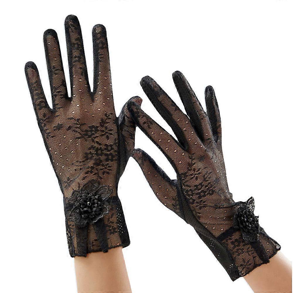 Summer Gloves, UV Resistant, Lace