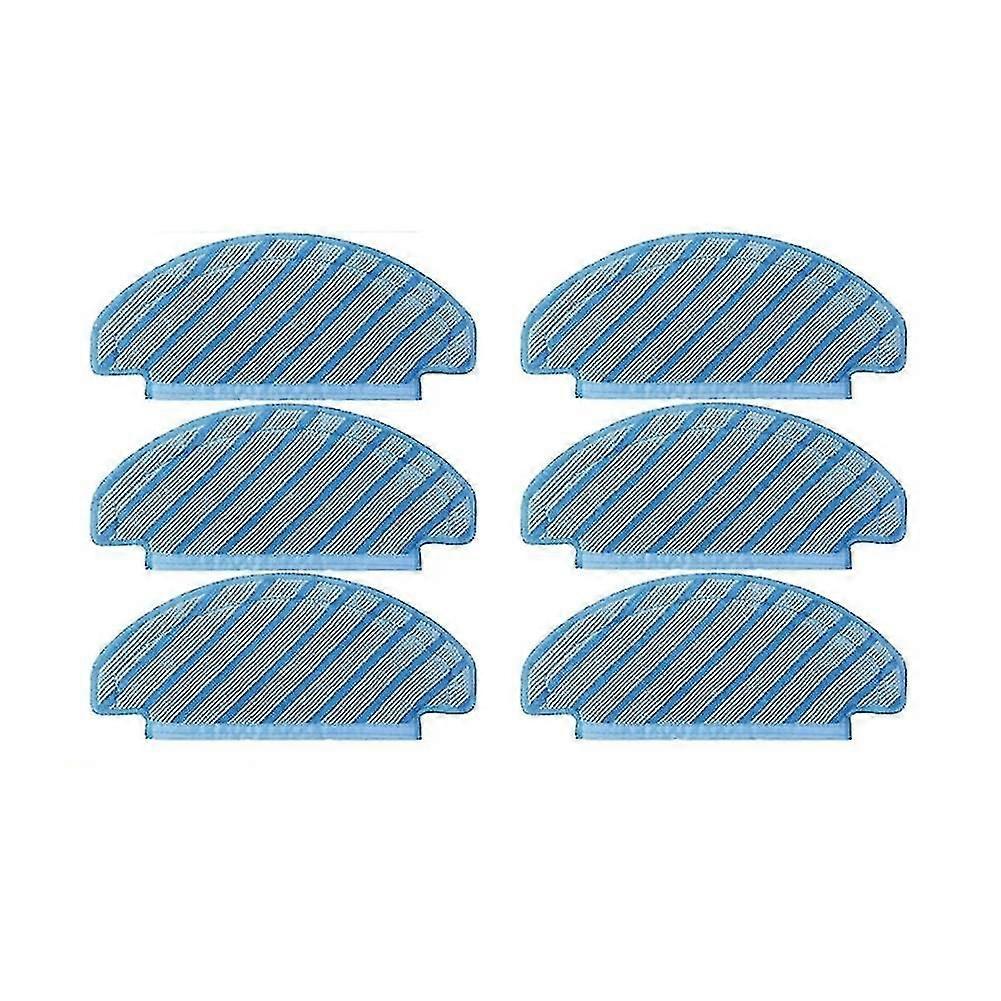 6 Pcs Washable Mop Cloths For Ecovacs Deebot T8 Max/t8 Aivi/t9