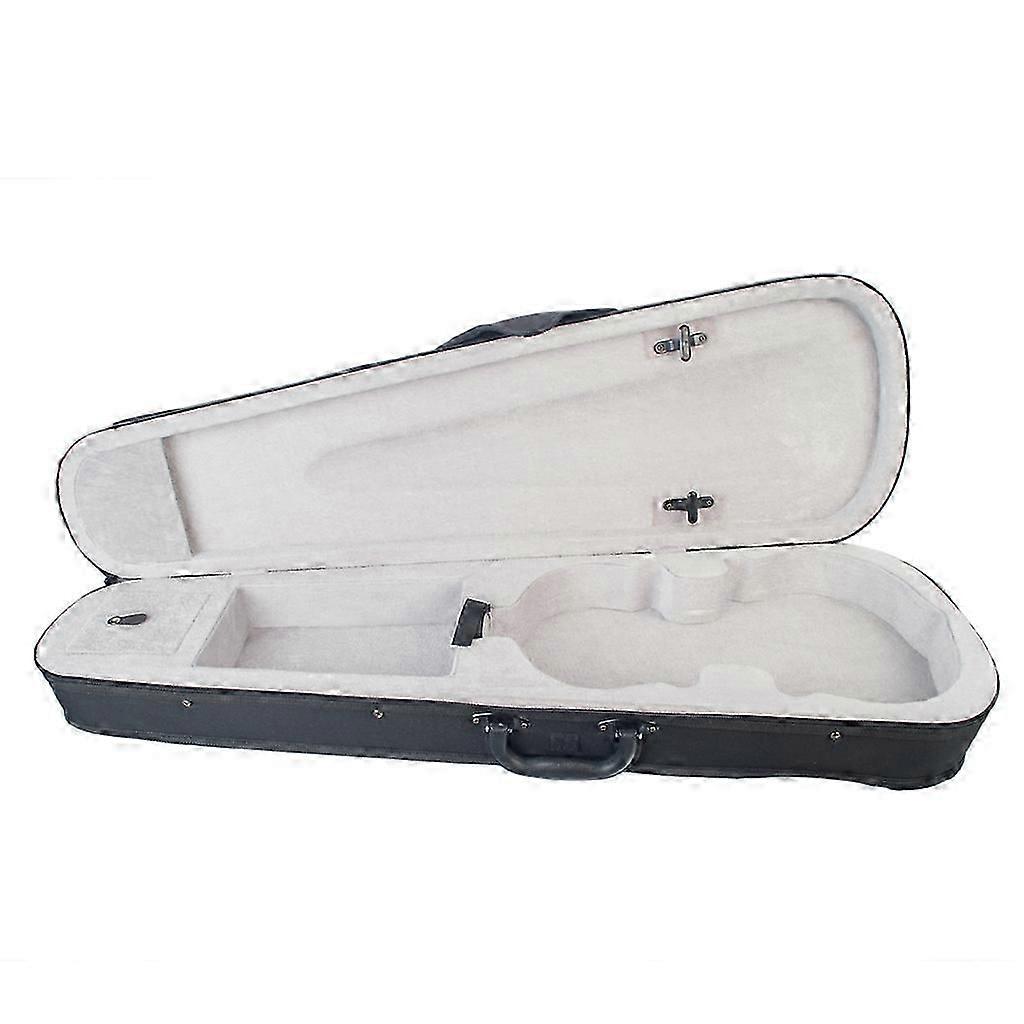 Violin Case 1/2 Size Professional Triangular Shape Violin Hard Case -Silver Inside Violin Parts New DS