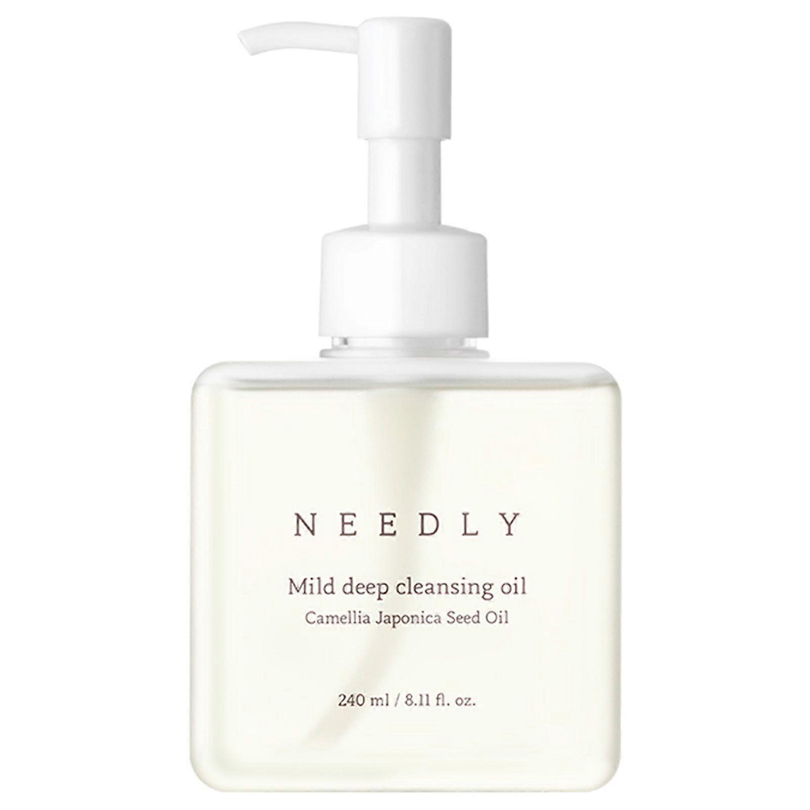 NEEDLY Mild Cleansing Oil - Blackhead Removal & Deep Pore Cleanse | Korean Skincare 240ml