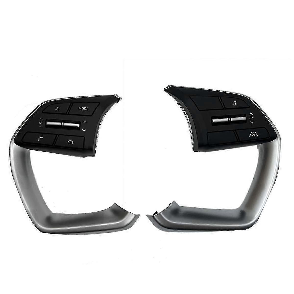 L+R Steering Wheel Control Switch Audio Phone Radio Button for 2021-2024 96710-BU030 96720-BU150 Edition