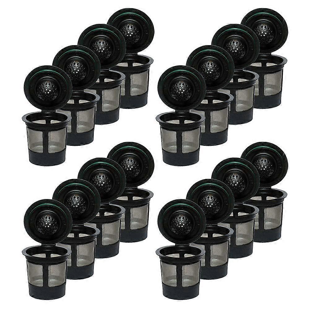 16 Pcs Reusable Coffee Filter K Cups Pods for Keurig 1.0 Brewers