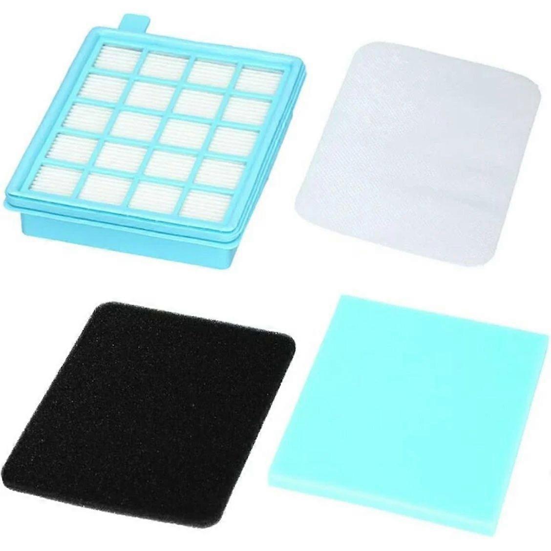 4 sets vacuümcompatibele filters van Philips Power Pro Active/Compact