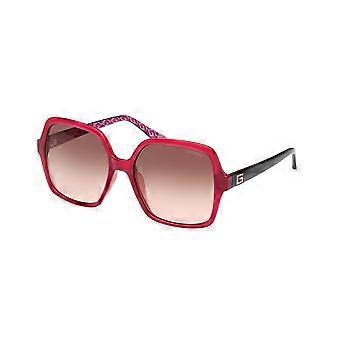 Okulary przeciwsłoneczne Guess GU7921-H BURGUNDY/BRĄZOWE LUSTRZANE 57/17/140 unisex