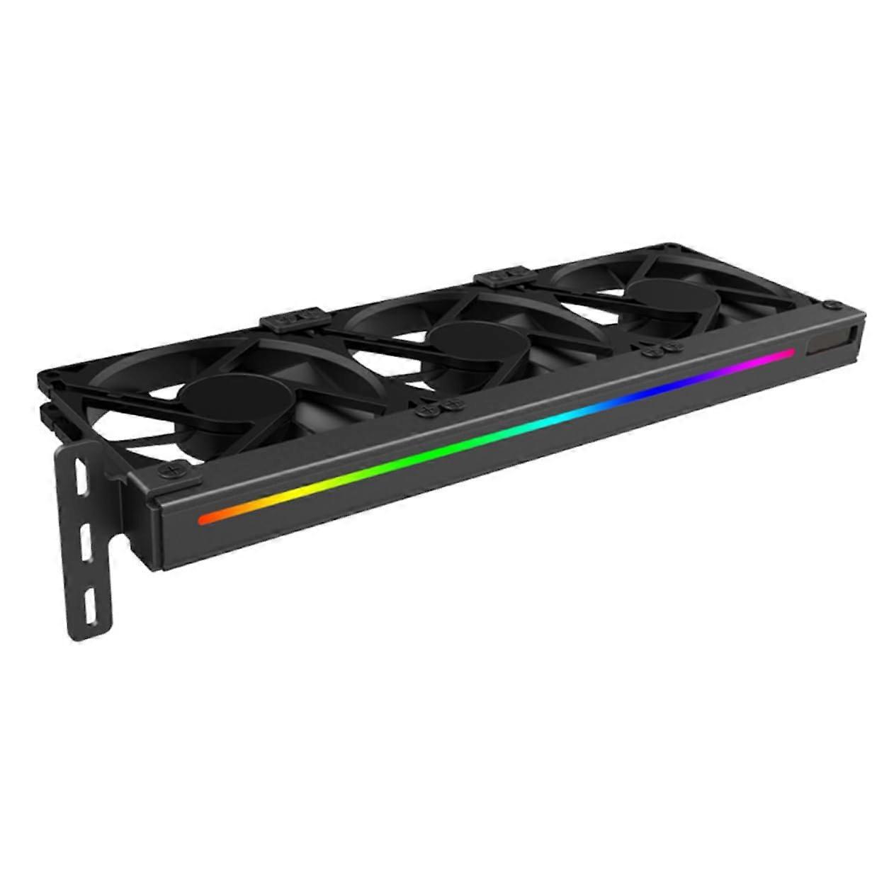Graphics Card Cooling Fan HighSpeed 3pin Argb Gpu Fan Triple Fan Design for Silent