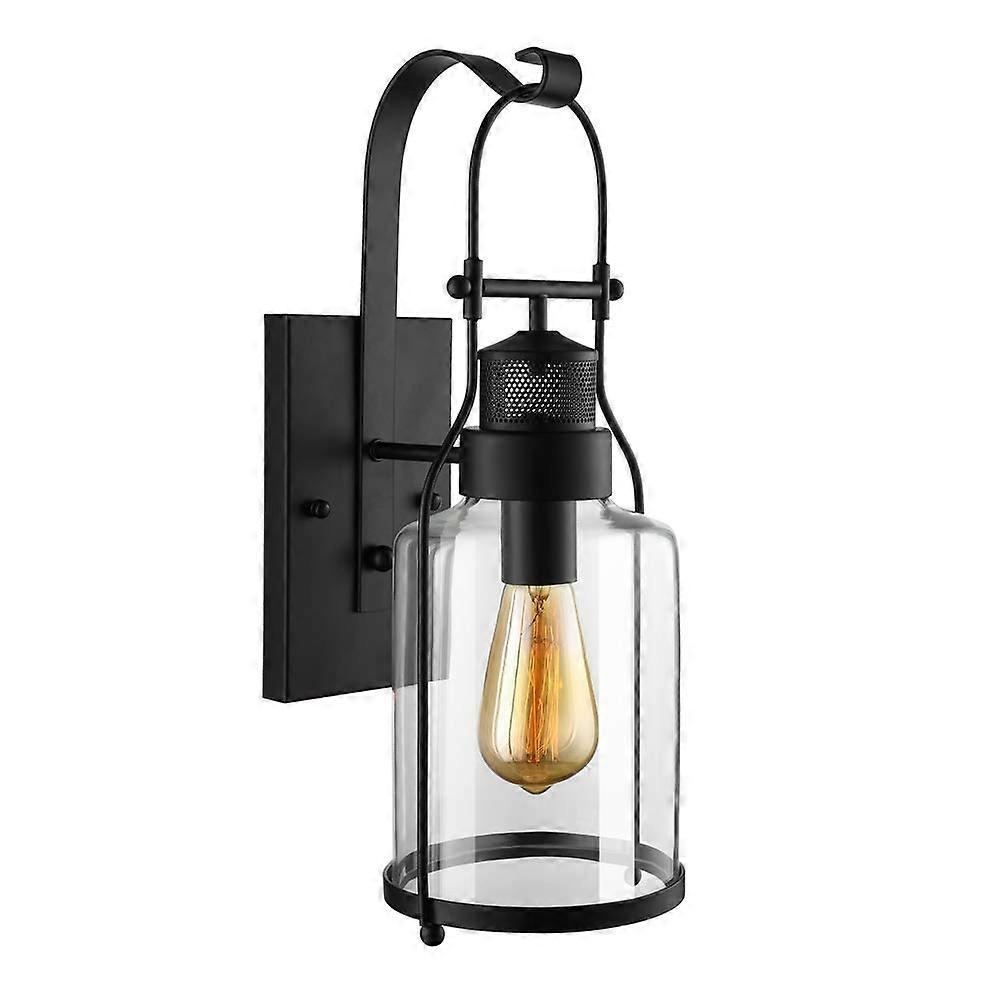 Industrial Wall Sconce with E26/E27 Base and LED/CFL/Incandescent Compatibility