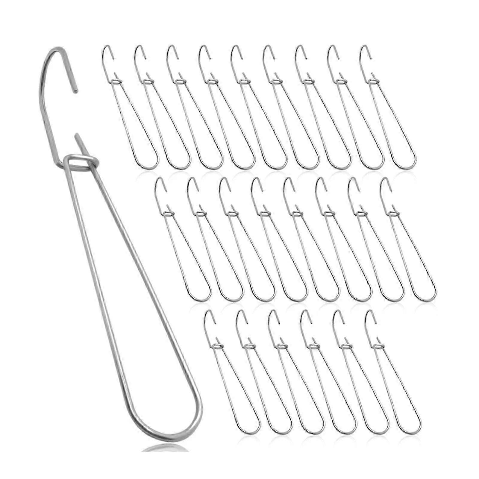 24pcs Metal Pattern Hooks for Sewing Tailoring Dressmaking Clothing Design Tools