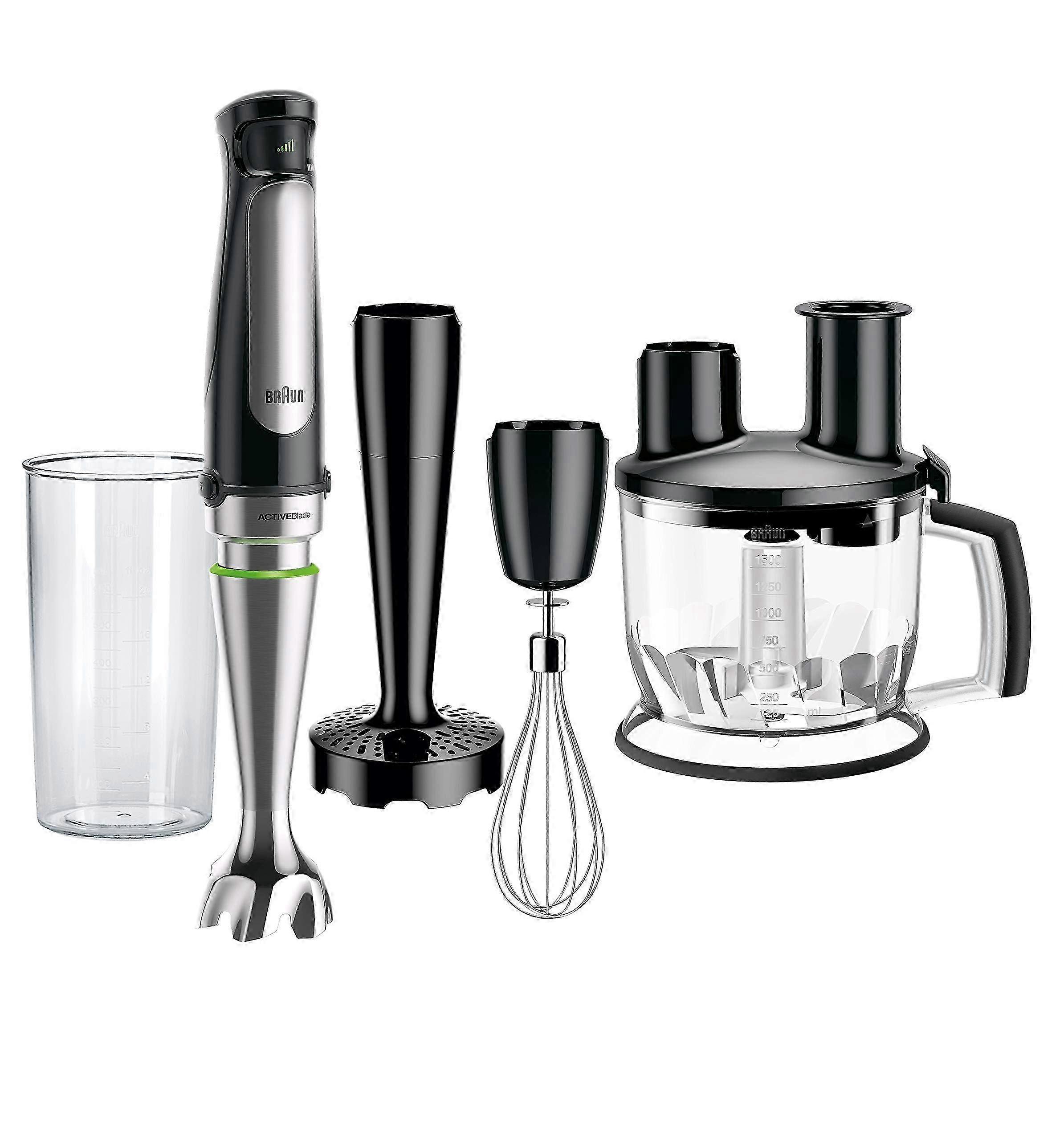4-in-1 Powerful Immersion Hand Blender for Blending
