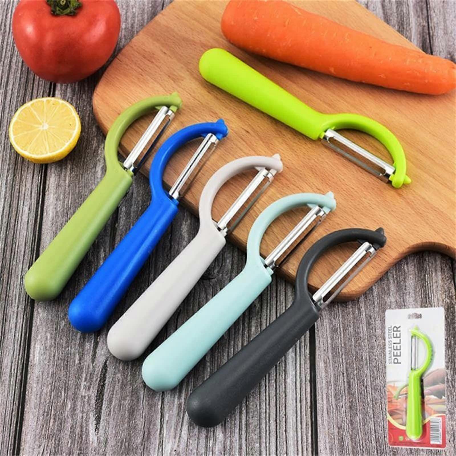 Stainless Steel Vegetable Peeler (Green)