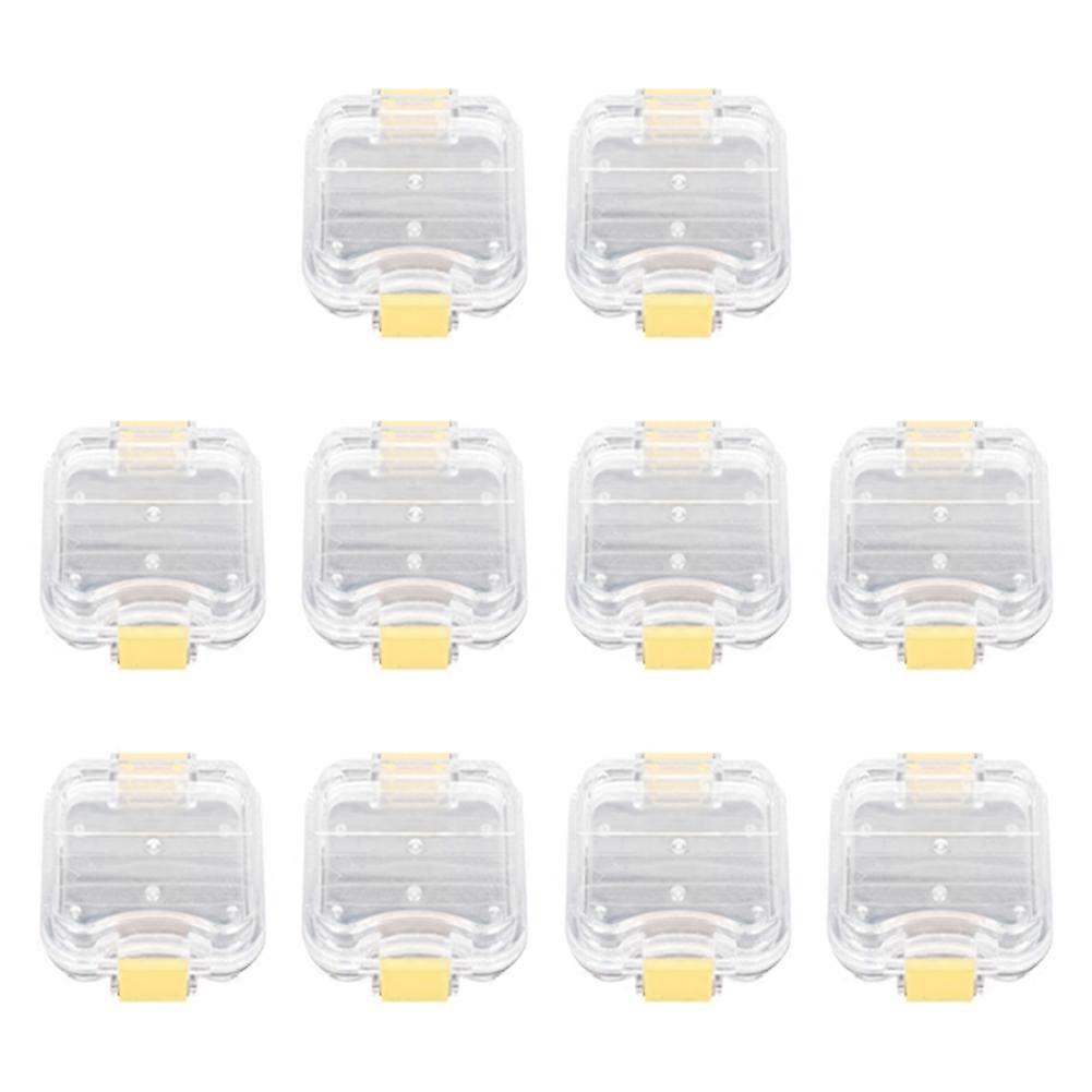 10Pcs Plastic Denture Tooth Box
