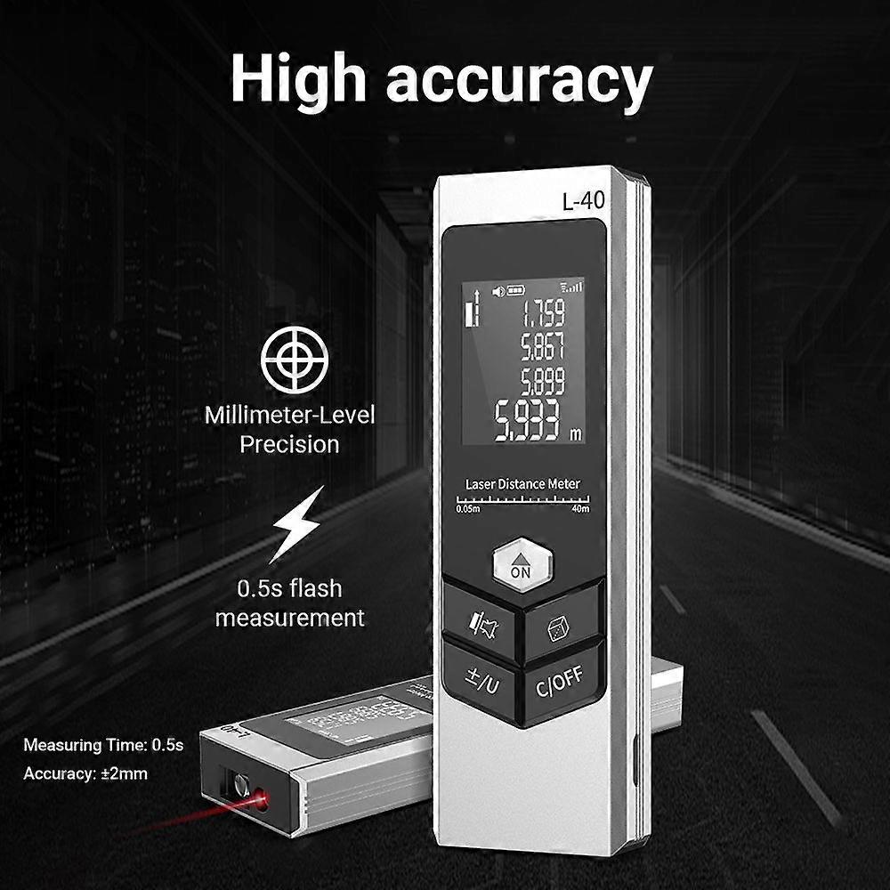 Rangefinder Digital Mini Distance Measuring Meter Laser Distance Meter Electronic Angle Horizontal Space Measurement Device
