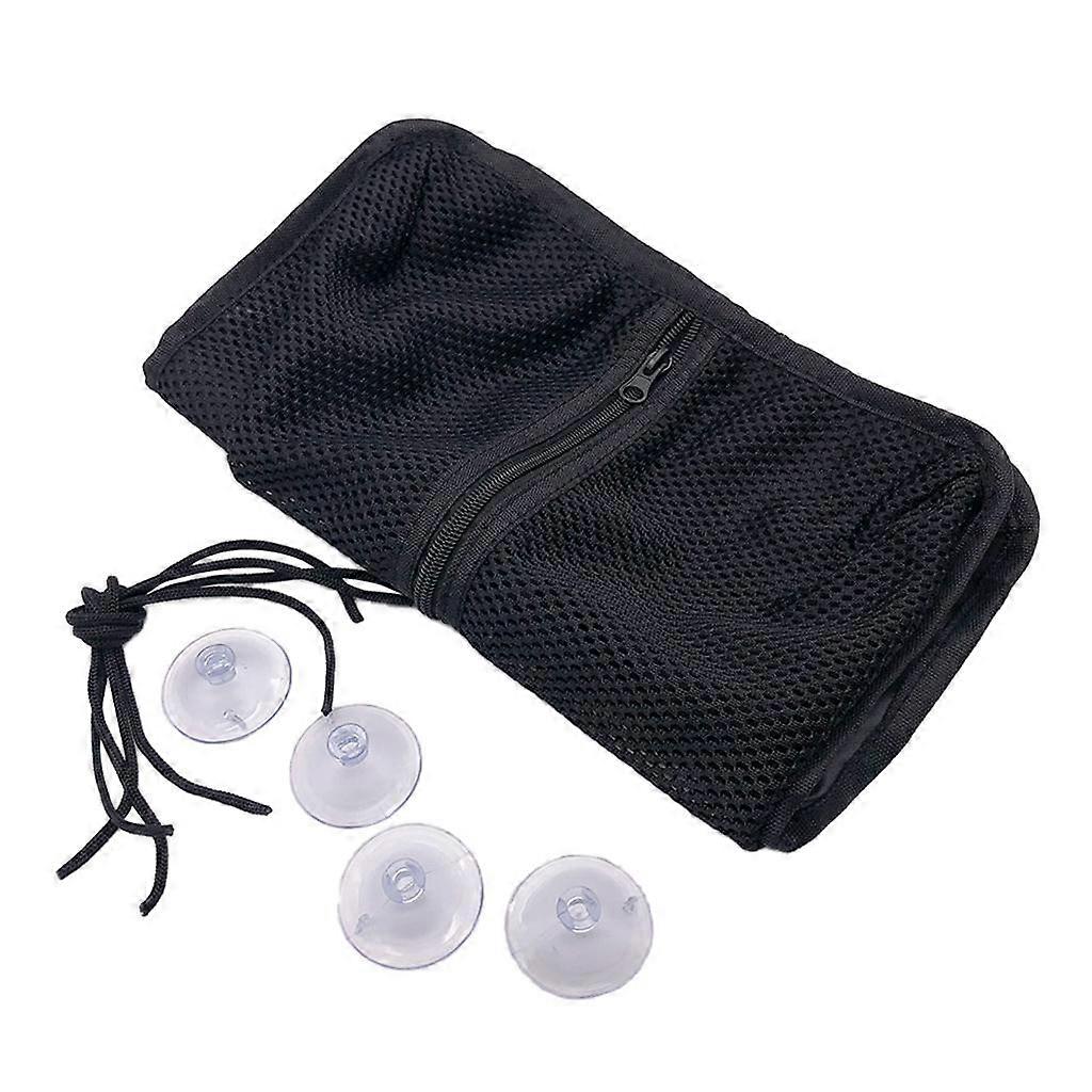 Board Surfing Deck Attachment Net Bag with Suction Cup,