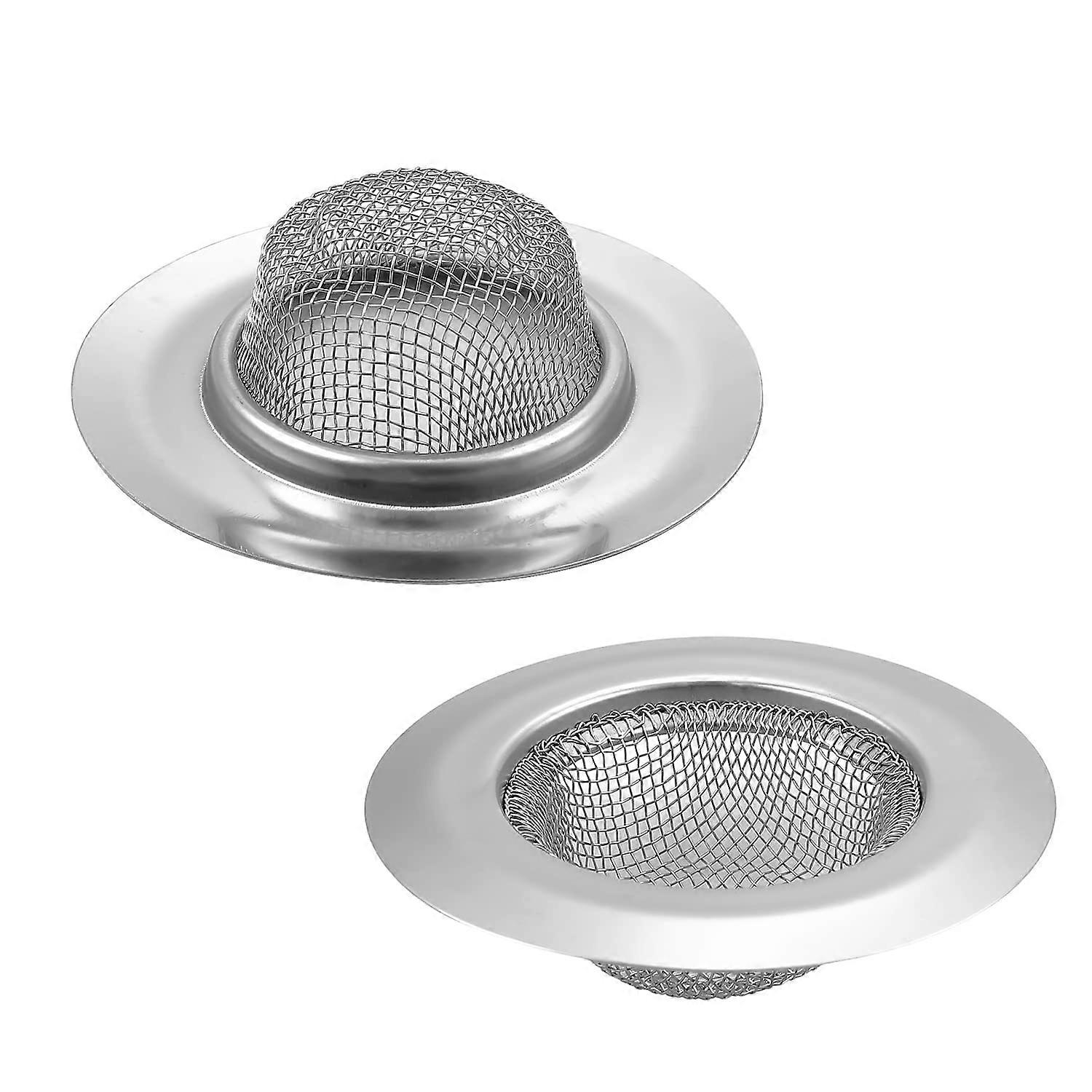 2PCS Sink Mesh Filter 2.76' x 1.57' (Outer x Diameter Inner Diameter) Mesh Metal Sink Filter