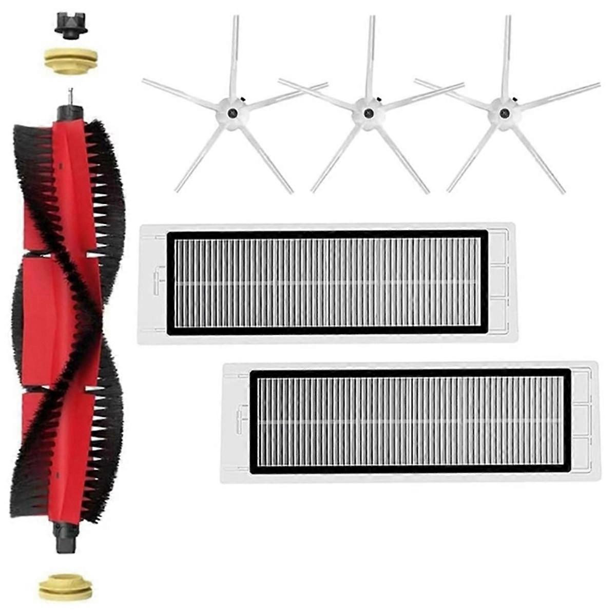 Compatible for SDJQR01RR SDJQR02RR Main Side Brush Filter