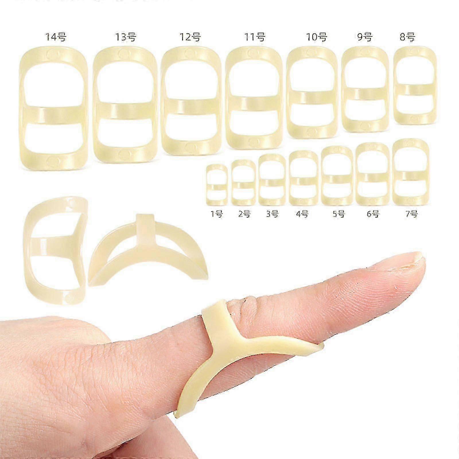 14pcs attelle de doigt (taille différente) A-G