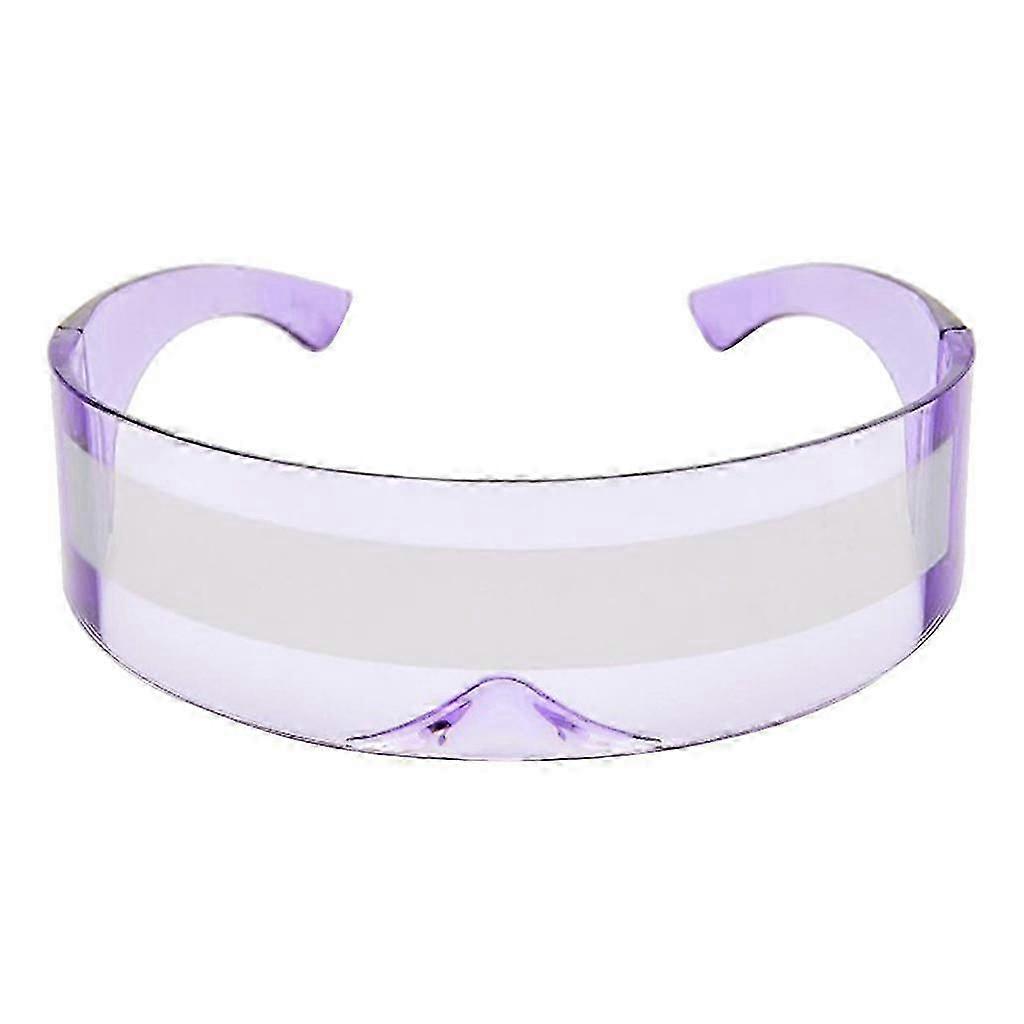 mirror lens visor alien cosplay Red