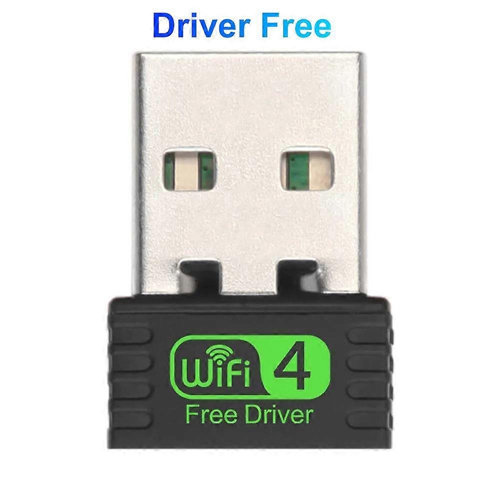WiFi 4 Adapter 150 Mbit / s USB WiFi Wireless Network Mini USB Dongle 2,4 GHz Signalempfang Freies Laufwerk
