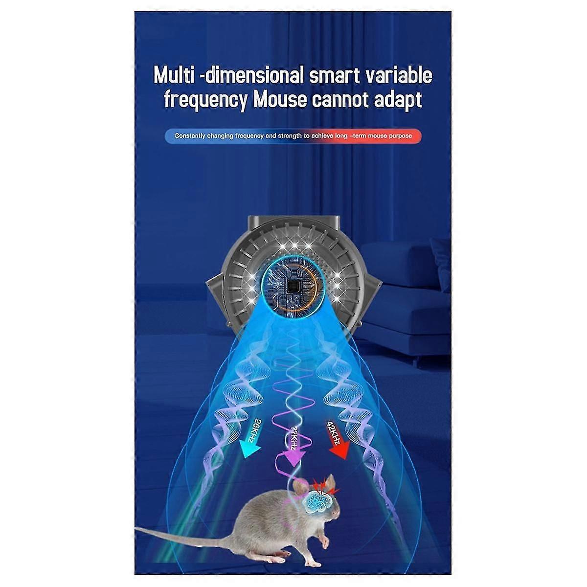 Ultrasound Ultrasonic Mouse Repeller Electronic Mouse Devices Electronic Mouse Control Device for Hotel with US Plug B