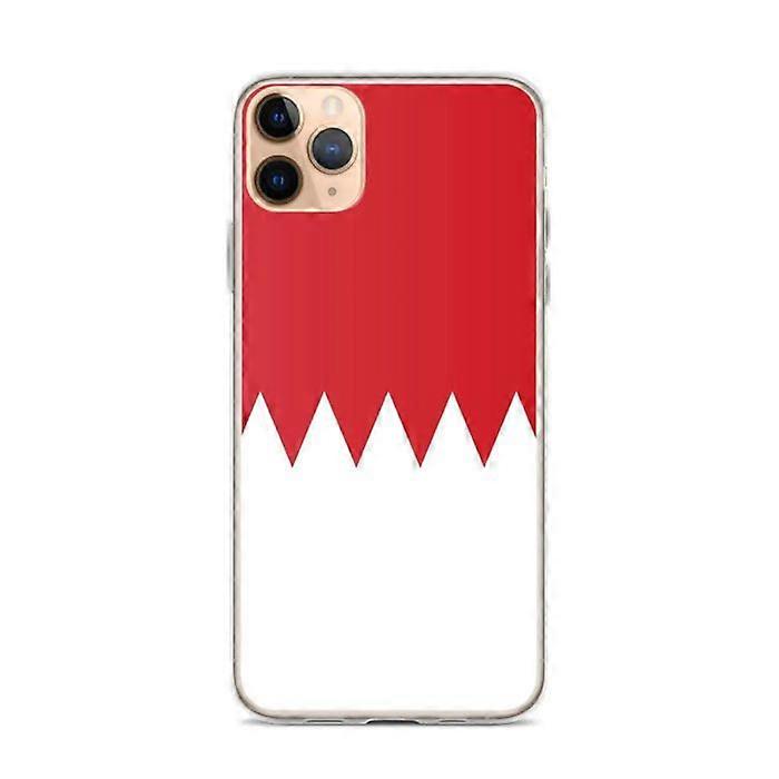 Phone Case - PIXELFORMA - Bahrain Flag - Compatible with iPhone 11 Pro Max - Flexible - Shockproof