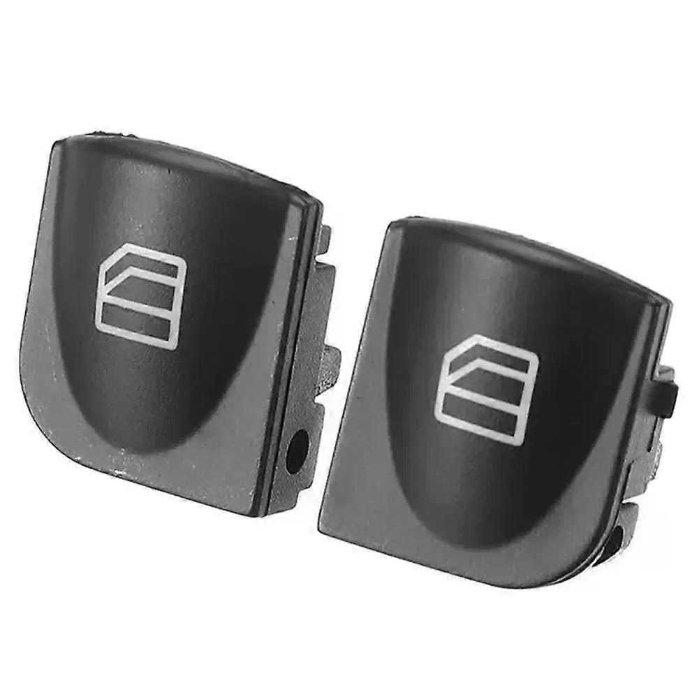 Reliable Functionality Window Regulator Switch Cover Cap Button Set for Mercedes C Class W203 For W209 Simple Installation