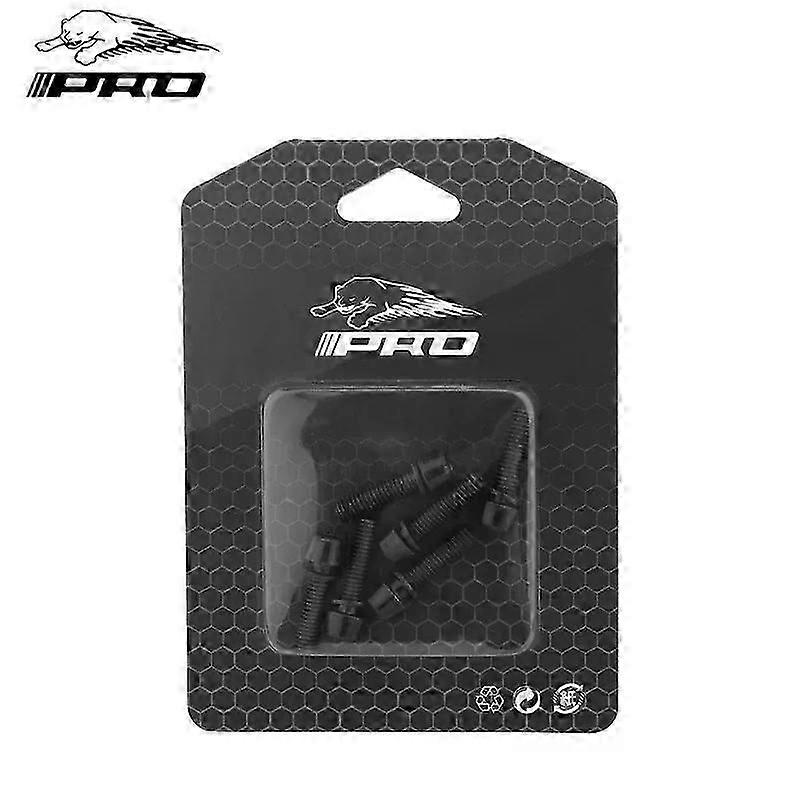 Set of 6 Stainless Steel Bicycle Handlebar Screws Compatible with Road and Mountain Bikes Titanium Alloy M5*18