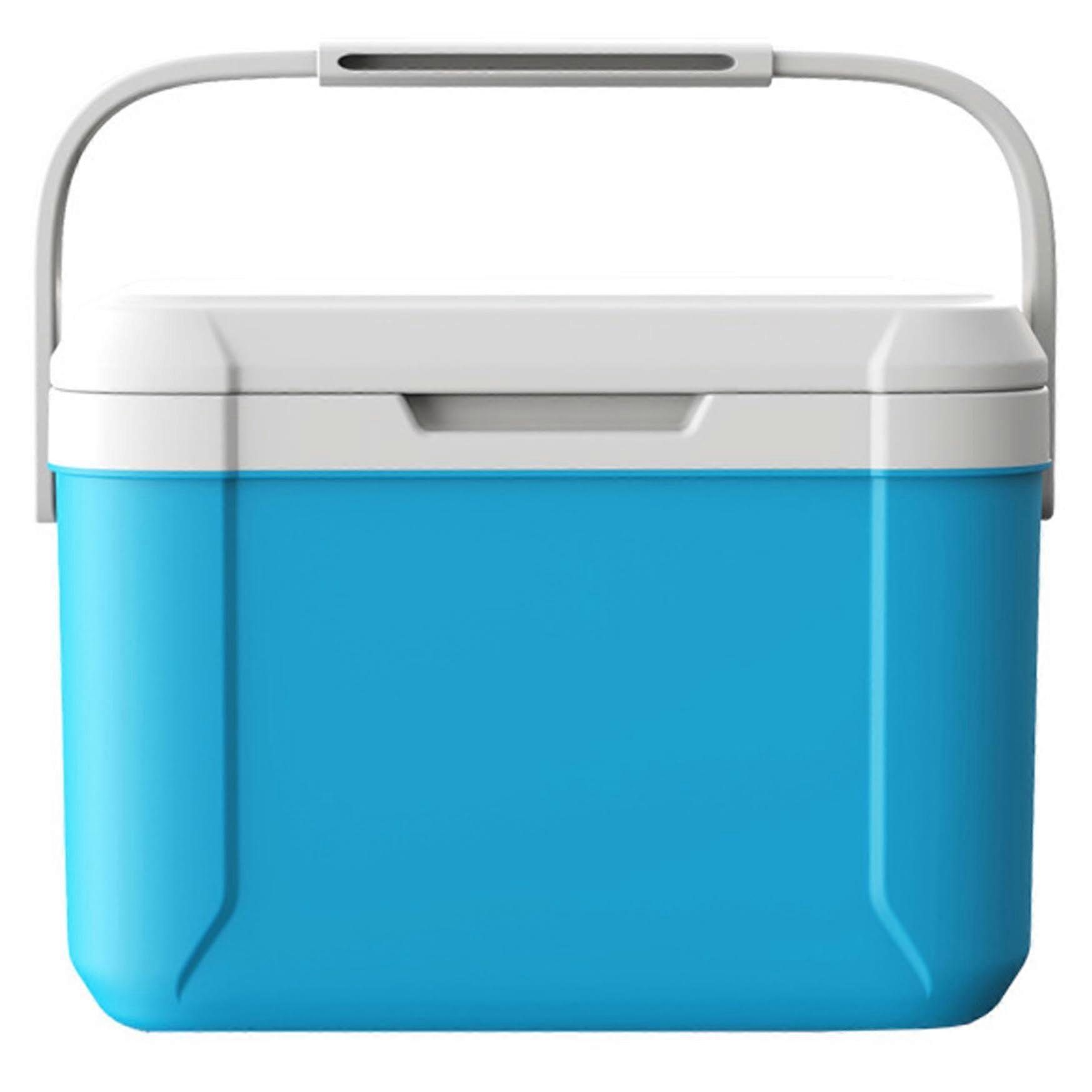 Small Cooler 5L PU Insulated Hard Lunch Box for Camping, Picnic, Beach, and Grill with 76H Cooling and 12H Warm Features