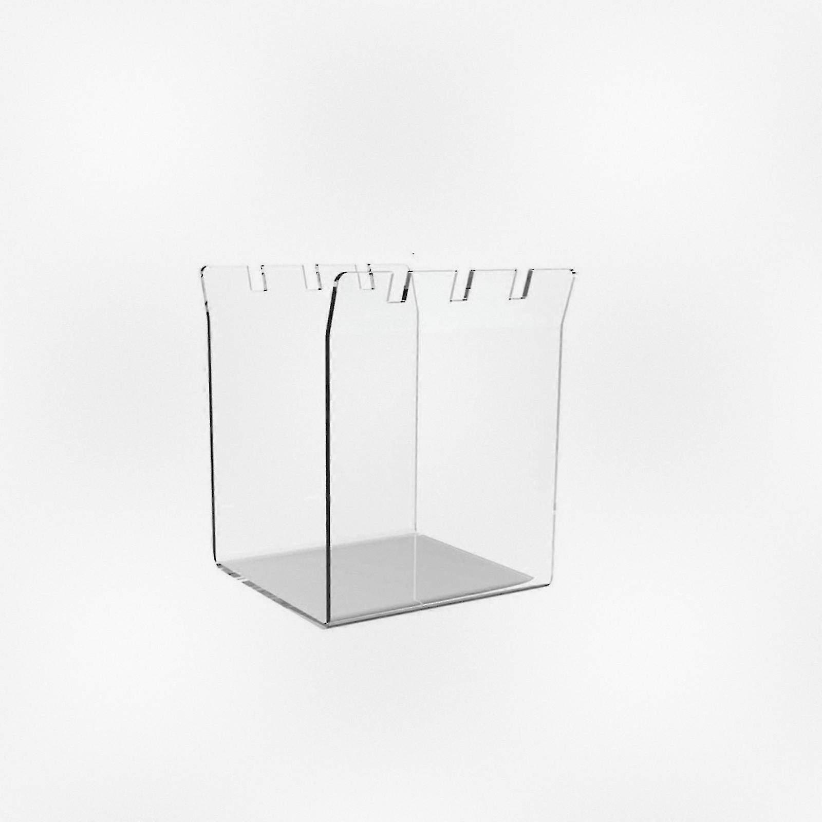 Universal Zip Lock Bag Holder Rack, Acrylic Food Storage Bag Holders for Easy Filling and No Food Spills, Compatible with Various Bag Brands