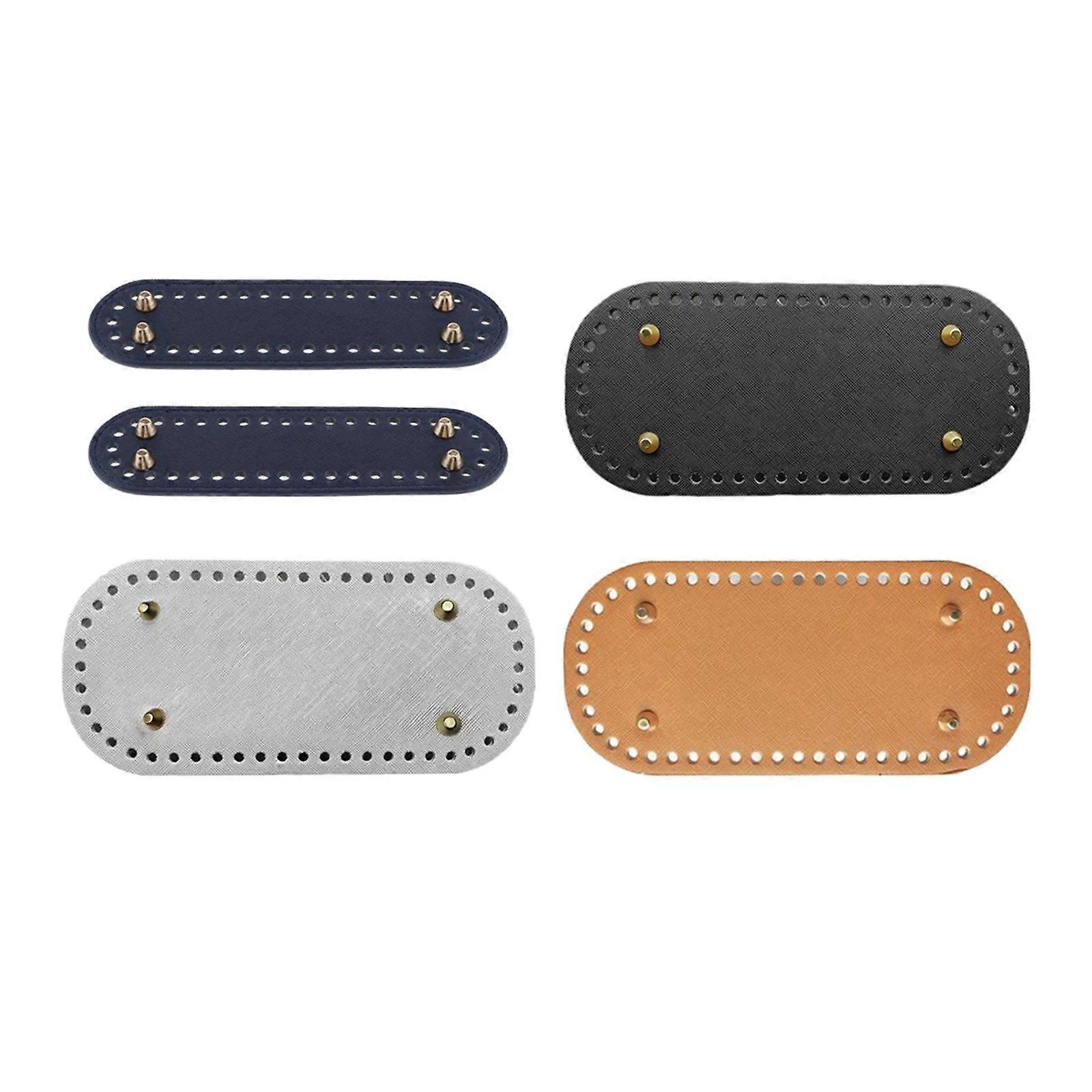 5x PU karkaistut tee-se-itse-neulepussit pohjatyynyn matto insertti vaihtolaukun valmistus