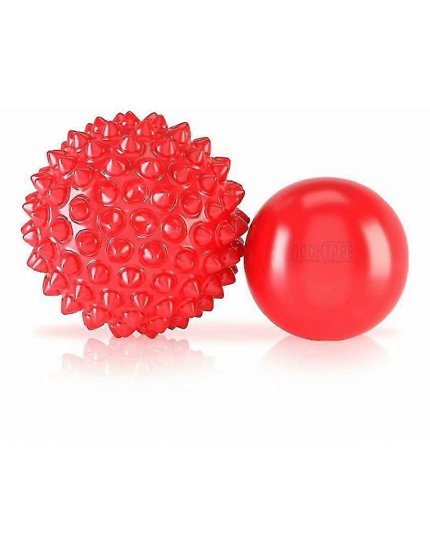 Rocktape RockBalls Twin Pack Precisión Spikey & Smooth Trigger Ball Mobility Set
