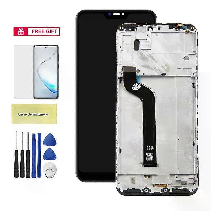 5.84" Mi A2 Lite Screen For Xiaomi Mi A2 Lite Lcd Display Touch Screen Digitizer Assembly With Frame For Redmi 6 Pro Redmi6 Pro