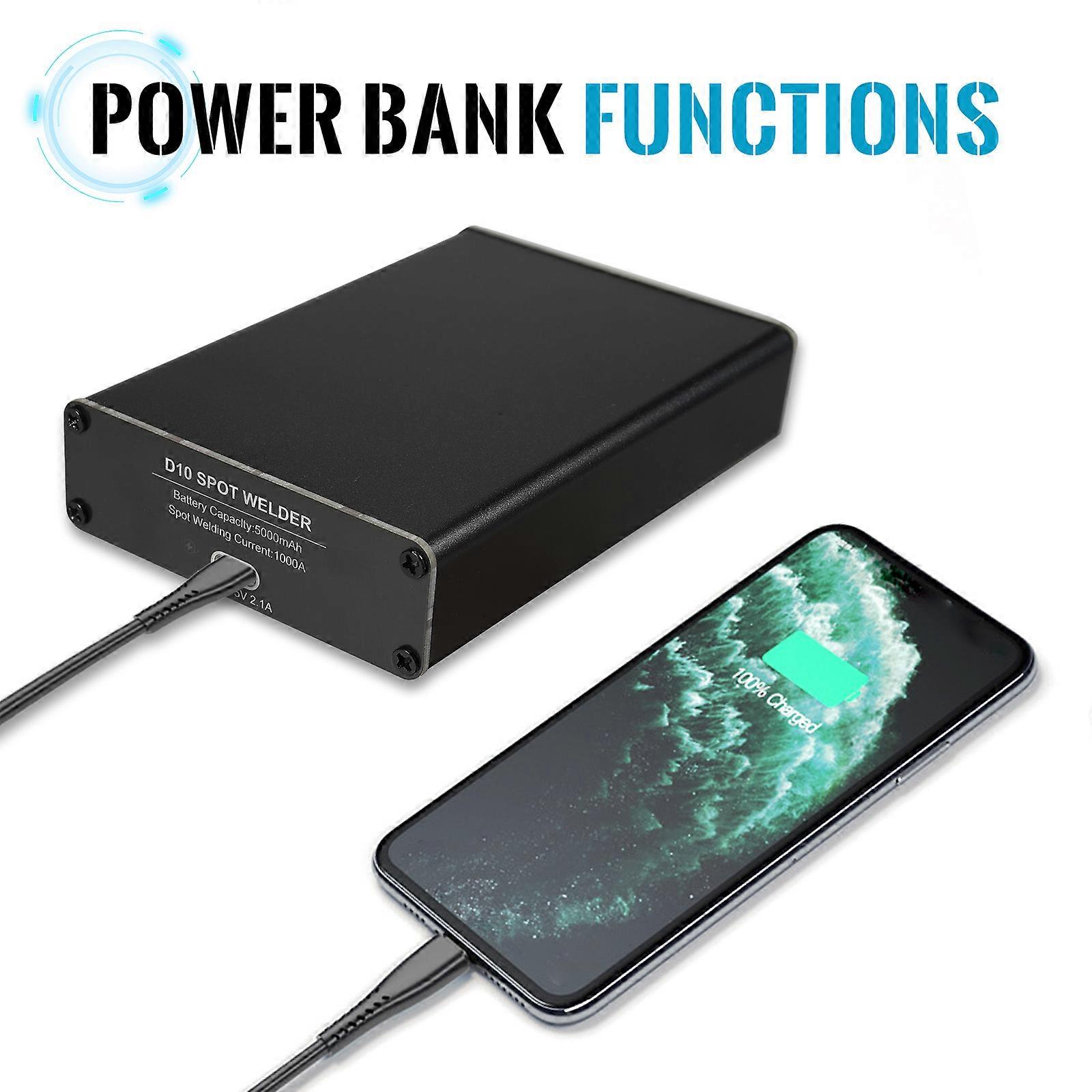 Punktschweißgerät Punktschweißgerät Lithium-Batterie-Powerbank-Funktionsschweißgerät für