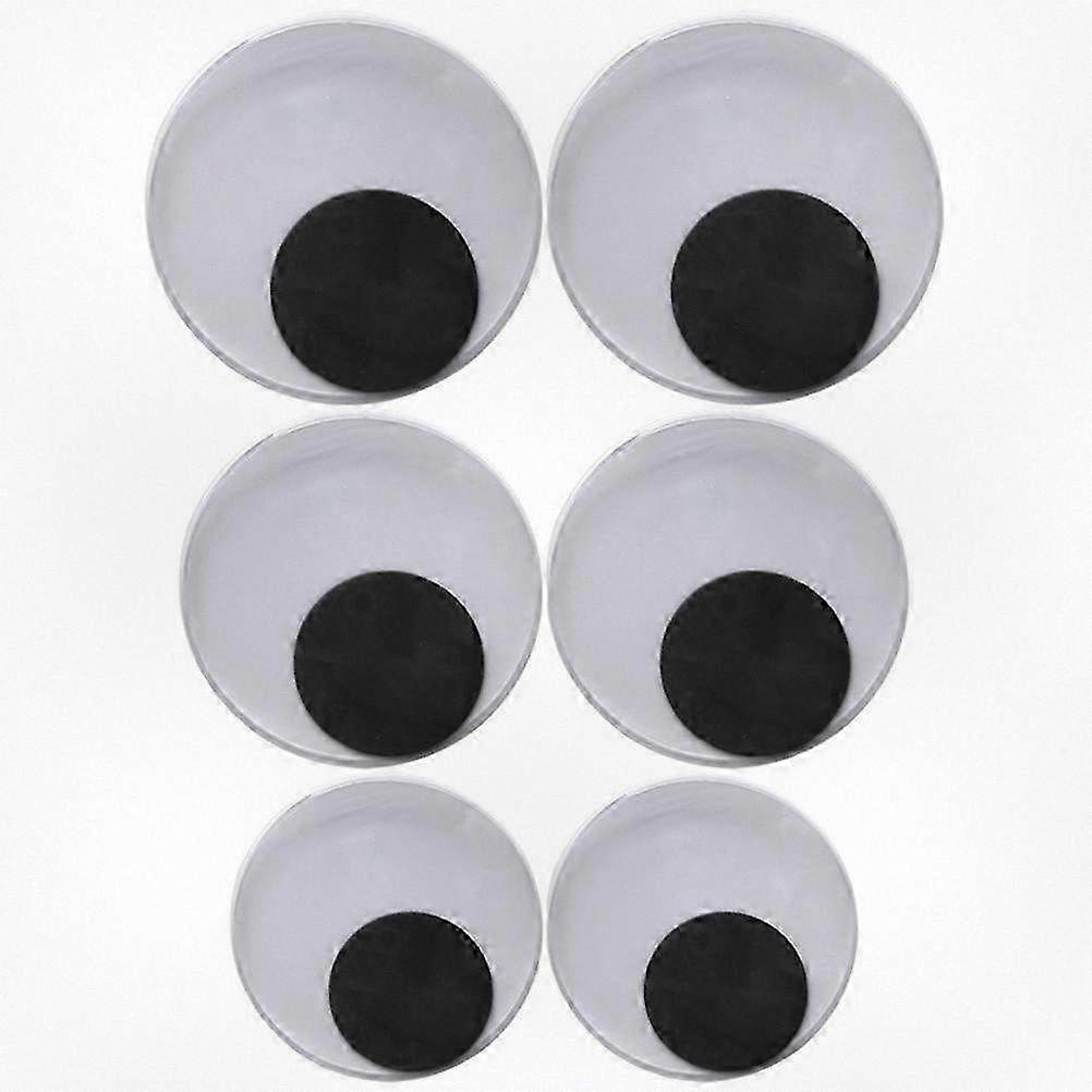 3 Pairs of Self-adhesive Eye Stickers for Creative Craft Projects, Fun Wiggle Eye Decals Ideal for Refrigerators and Various Crafts