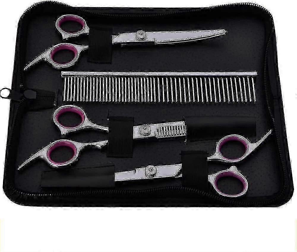 Dog Scissors Set Professional Dog Salon Scissors Dog Hair Scissors Set