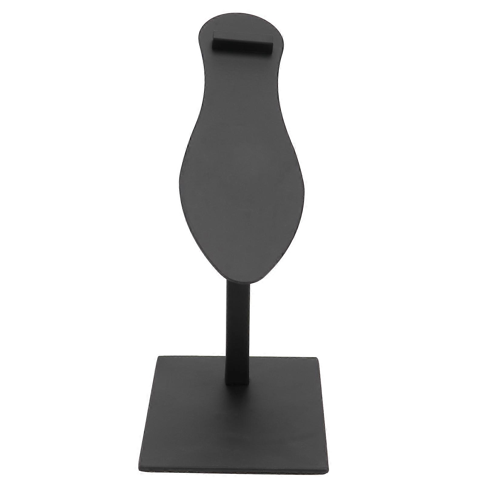 1pc Shoe Display Rack for High Heeled Shoes Shelf Storage Rack Black