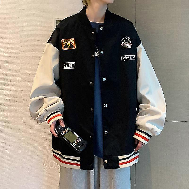 2023 New Casual Men's Baseball Jacket Jacket Trend