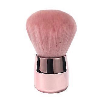 Convenient Cosmetic Brush with Ergonomic Handle Soft Fiber Bristles Powder Brush Blush Brush Blending  Accesory Multicolor
