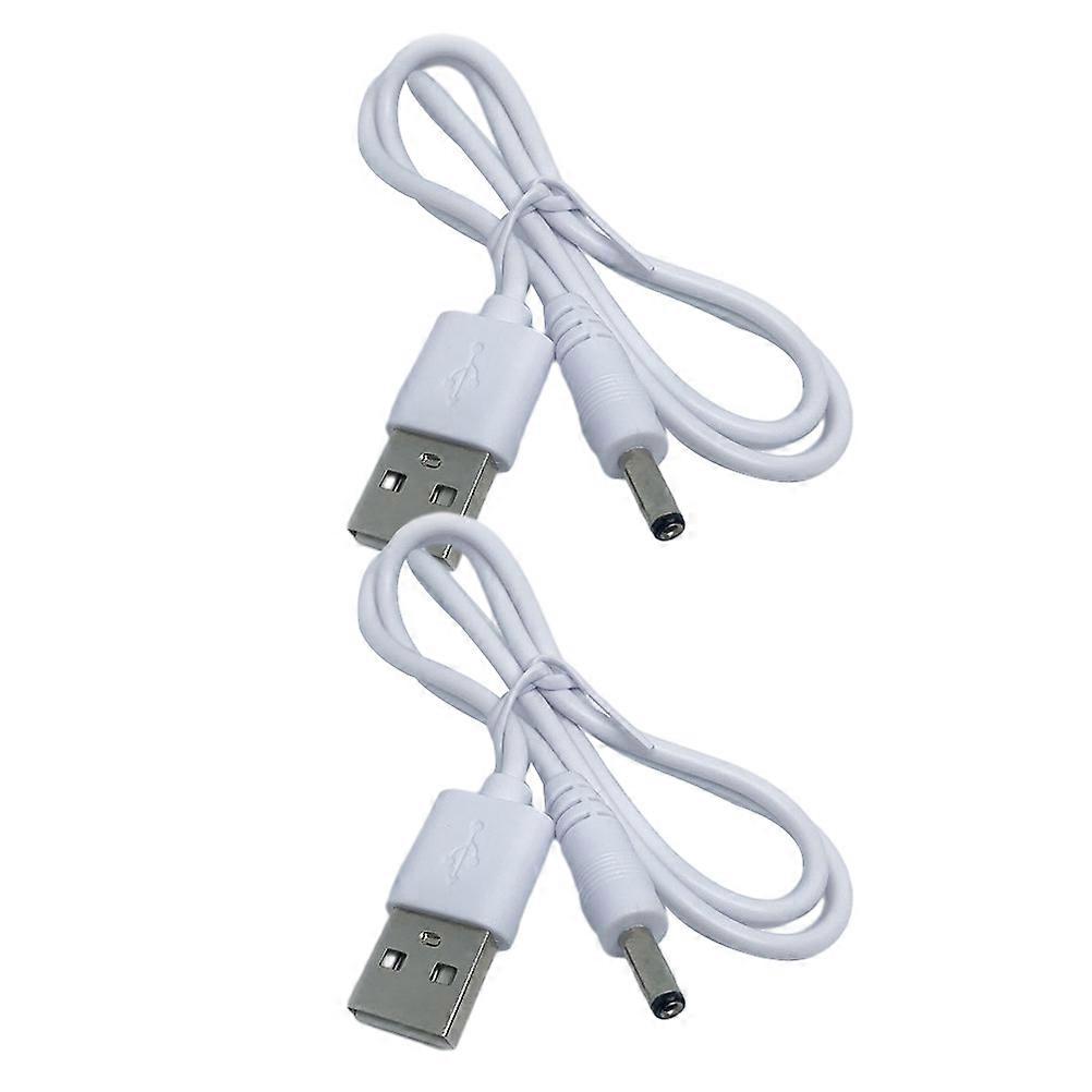 The product you're referring to — **"2pcs USB to DC Charging Cable DC Power Cord with Over Protection for Fans, Cameras, Tablets, Speakers, and More