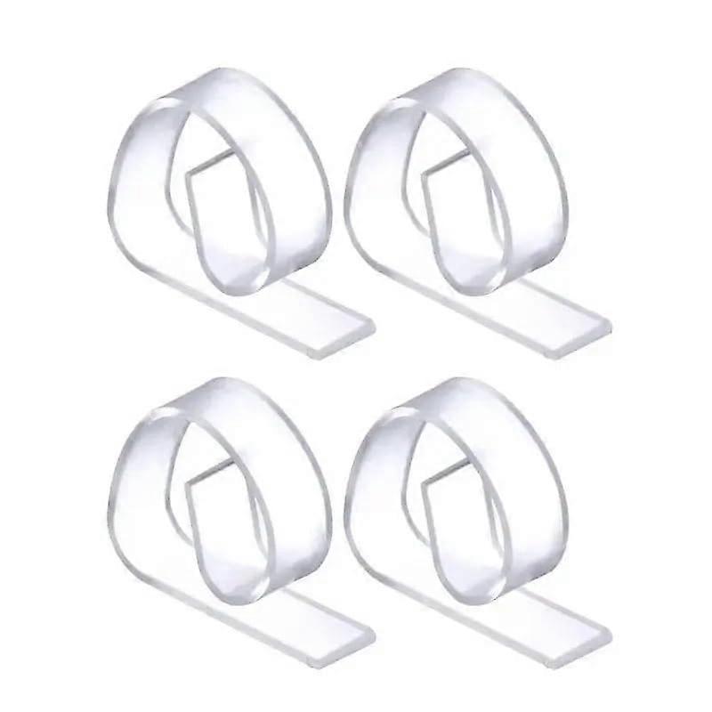 Tablecloth Clips 4 Pack Plastic Table Cover Holders Multi-Function Clamps for Party Picnic Wedding Table Settings
