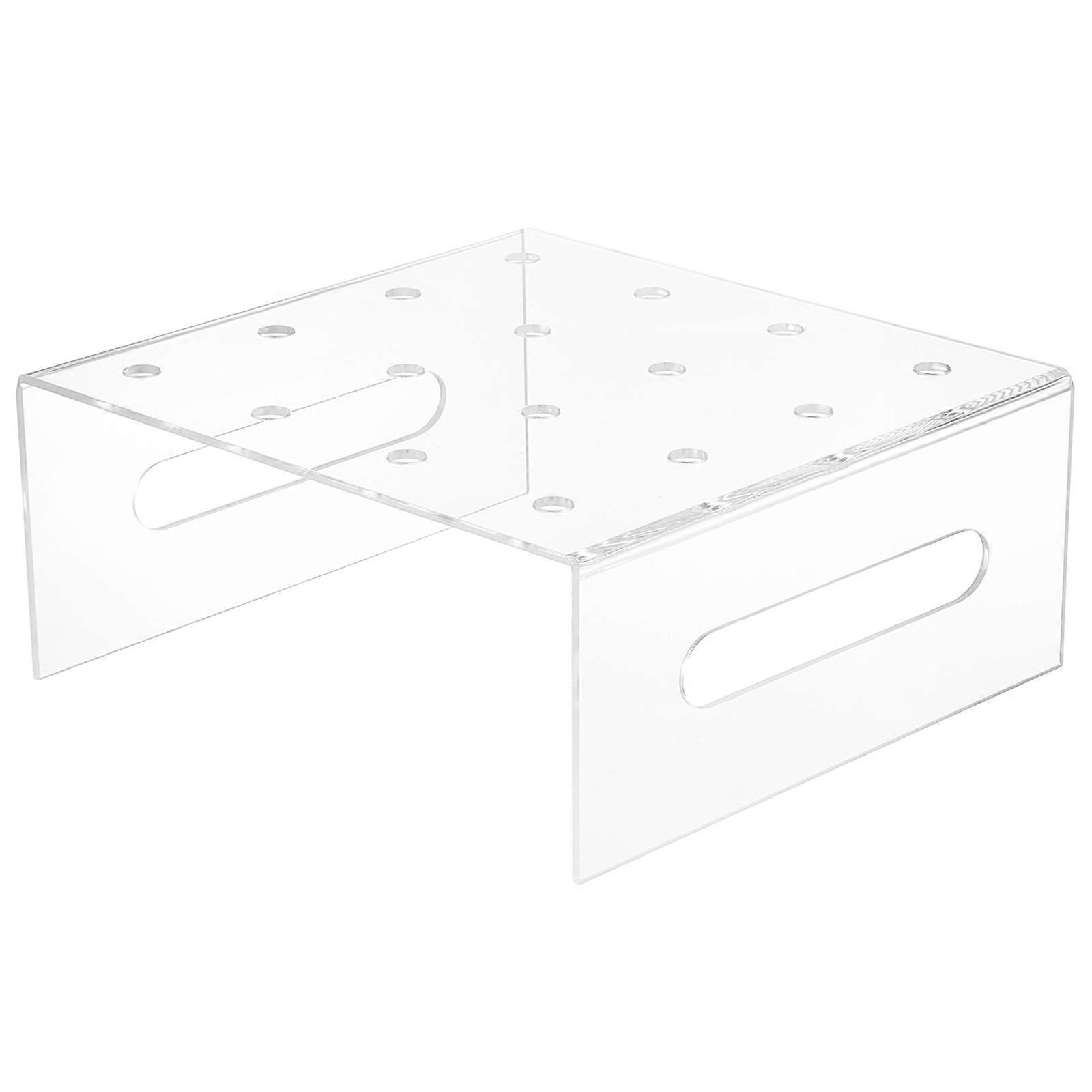 Acrylic Lollipop Stand with 16 Holes for Display and Storage Transparent and for Home or Bakery Use