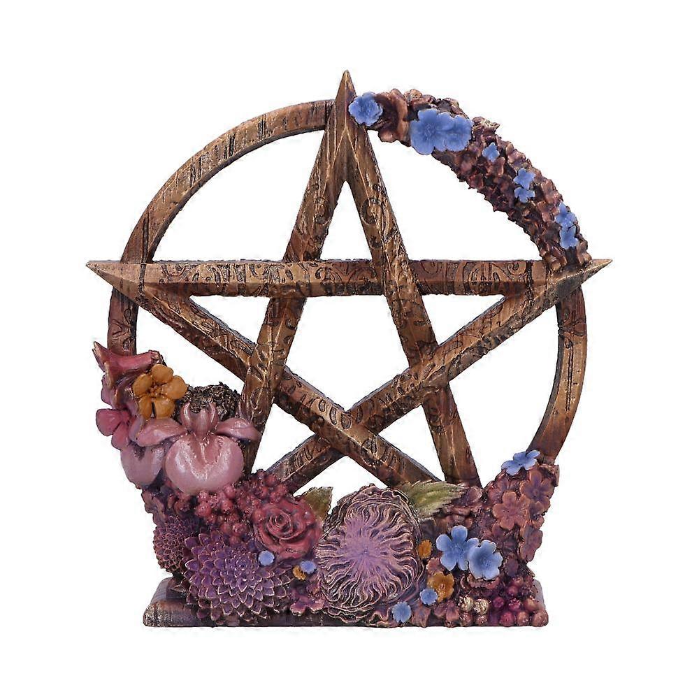 Spring Floral Decorative Pentagram Ornament