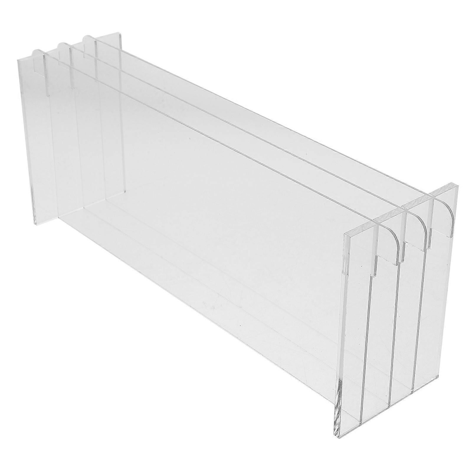 Transparent Acrylic Soap Mold Divider Board for Handmade Soap Making – Flexible Inner Divider Tool for Multi Bar Molding with Clear Design for Easy
