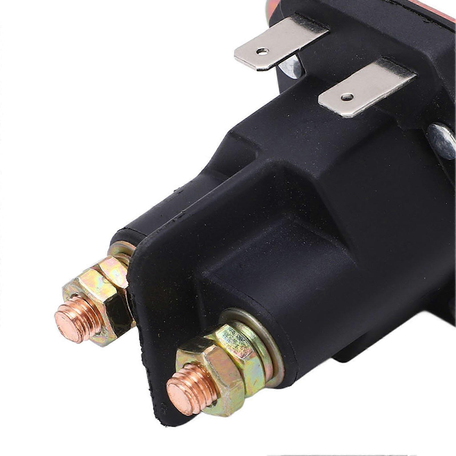 12V Starter Sole with 2 Terminal 532138406 Compact Structure Replacement For Husqvarna
