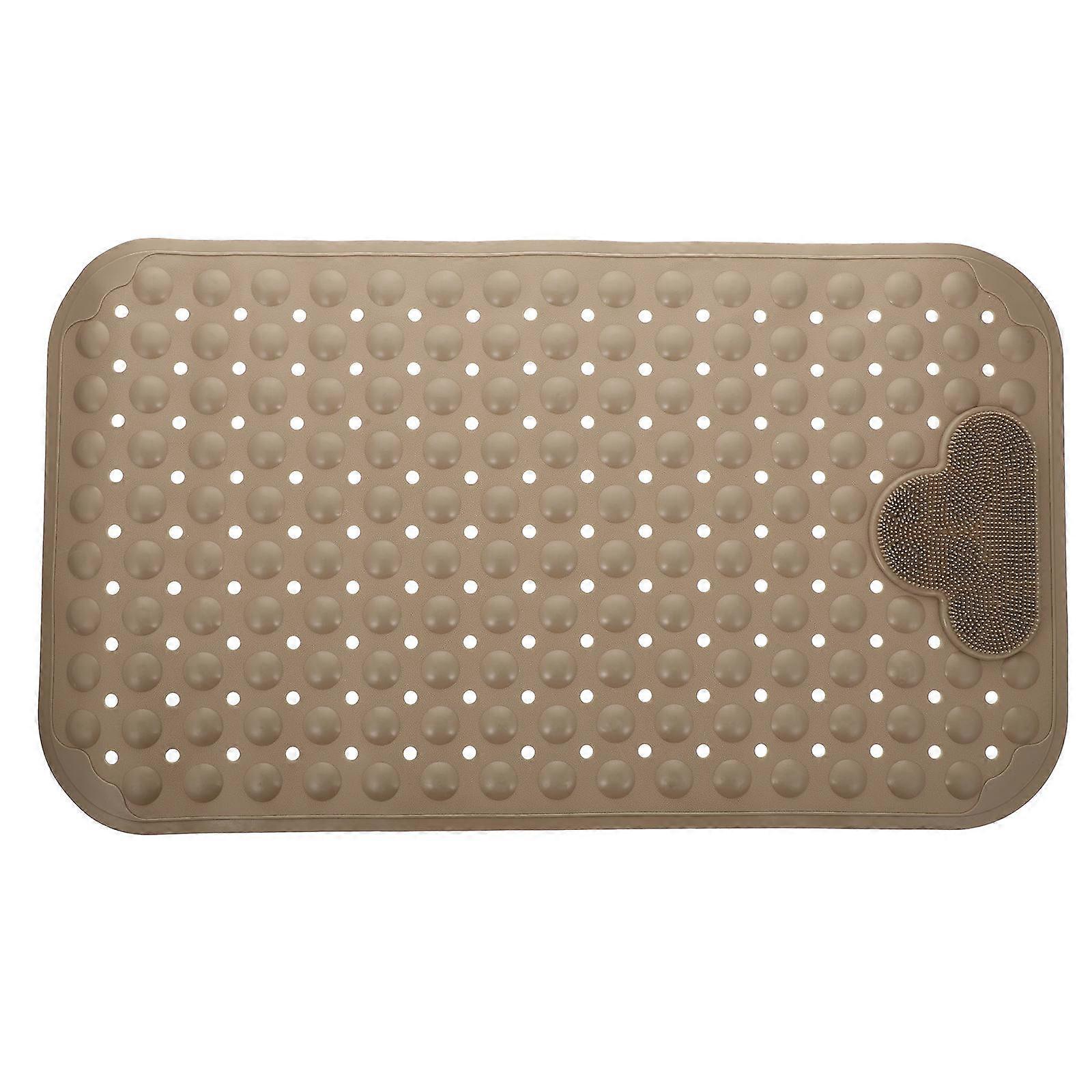 Here's a refined and professional product description based on your input:

 

**1 Pc Massage Slip Shower Cushion Mat – For Bathroom Use** 
Enhance